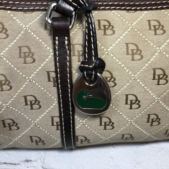 Dooney & Bourke Barrel Bag Signature Satchel - Picture 5 of 14
